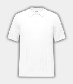 Drykorn Triton polo ecru off white 420197-1930