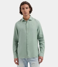 Dstrezzed jagger shirt lily pad 303710-SS25-561