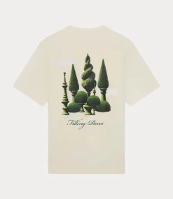 Filling Pieces Topiary tee antique white 7449984-9936