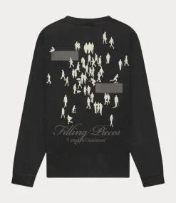 Filling Pieces United by generations tee vintage black 8049987-0626