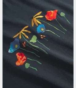 Foret Botanic t-shirt navy F4853-NAVY