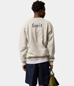 Foret still sweatshirt snow melange blue F4110-SNOW MELANGE BLUE