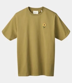 Foret tournesol t-shirt olive F9062-OLIVE