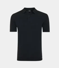 Genti Polo button s/s navy K2046-1260-010