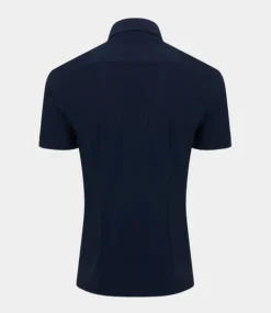 Genti Smoky skin fit polo s/s navy S2063-1130-010