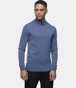 Genti Turtle zip l/s blue K2048-1260-014