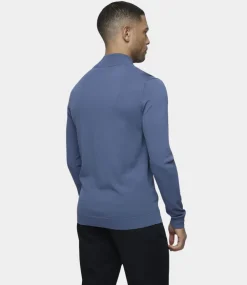 Genti Turtle zip l/s blue K2048-1260-014