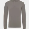 Genti Turtle zip l/s light brown beige K2048-1260-046