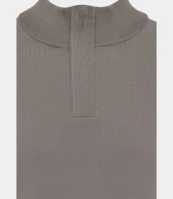 Genti Turtle zip l/s light brown beige K2048-1260-046