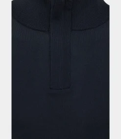 Genti Turtle zip l/s navy K2048-1260-010