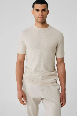 Gentiluomo Round neck s/s sand K2014-273-048