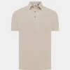 Gentiluomo Polo 3 button brown J2017-202-042