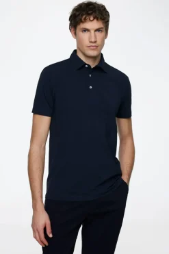 Gentiluomo Polo 3 button navy J2017-202-010