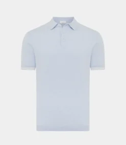 Gentiluomo Polo s/s light blue K2027-272-018