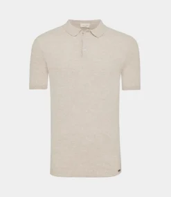 Gentiluomo Polo s/s sand K2015-273-048