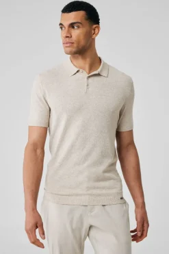 Gentiluomo Polo s/s sand K2015-273-048