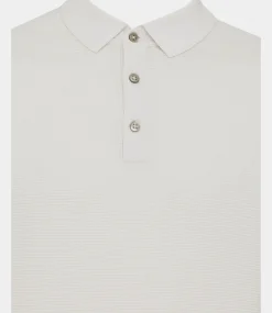 Gentiluomo Polo structure s/s off white K2041-260-039