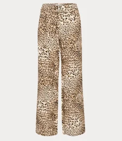 Gestuz GZleonia HW pants Leopard print 10910029-107265