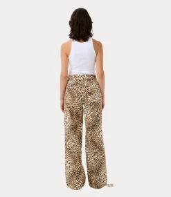 Gestuz GZleonia HW pants Leopard print 10910029-107265