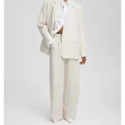 Gestuz Liza linen pant tammy light san 10908814-105178