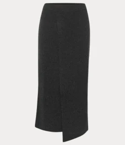 Gestuz ManziGZ skirt deep graphite melange 10909423-106530