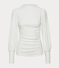 Gestuz RifaGZ puff blouse Egret 10904986-110103