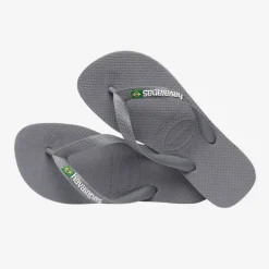 Havaianas Brasil logo steel grey steel grey 4110850-5002