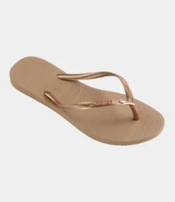 Havaianas Slim crystal ll rose gold 4145651-3581