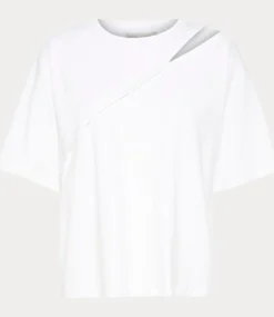 Karen By Simonsen Kbrenee hole tee bright white 10105370-110601