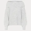 Karen By Simonsen Kbtiffanie pullover opal gray melange 10105293-1638011