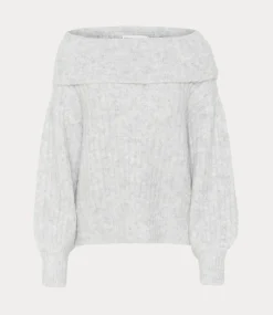 Karen By Simonsen Kbtiffanie pullover opal gray melange 10105293-1638011