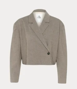 Karen By Simonsen kbtina blazer walnut melange 10105160-1811121