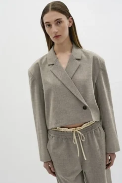 Karen By Simonsen kbtina blazer walnut melange 10105160-1811121