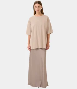 Karen By Simonsen KBUline tee Simply Taupe 10105355-160906