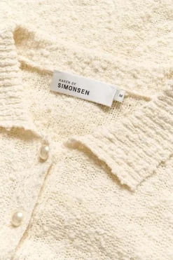 Karen By Simonsen kbunice cardigan egret 10105375-110103