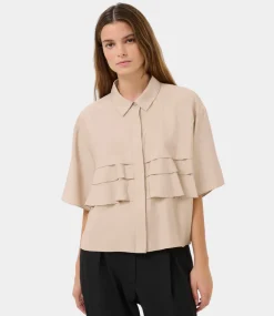 Karen By Simonsen Kbute blouse simply taupe 10105433-160906