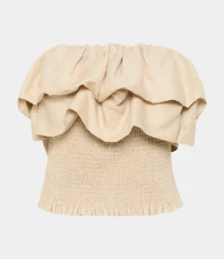 Karen By Simonsen Kbvala top natural melange 10105480-1613101