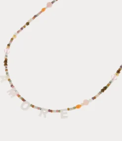 Label Kiki Amore pastello necklace gold KSK1791-GOLD