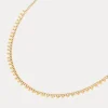 Label Kiki Baby dots necklace gold KSK1561-GOLD
