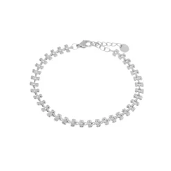 Label Kiki Baby hearts bracelet silver