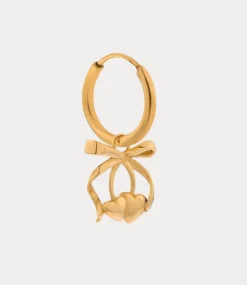 Label Kiki Cherry bow hoop gold KSH2841-GOLD