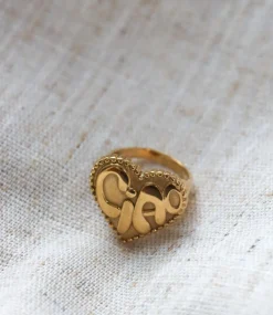 Label Kiki Ciao bella ring gold KR043-GOLD