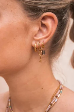 Label Kiki Kikey hoop gold KSH1591-GOLD