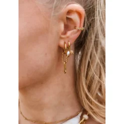 Label Kiki King george hoop gold KSH1911-GOLD