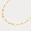 Label Kiki King george necklace gold KSK1491-GOLD