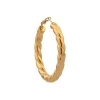 Label Kiki Label Kiki Knotbound hoop gold