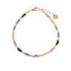 Label Kiki Label Kiki Lavender rainbow bracelet gold