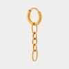 Label Kiki Sisi hoop gold KSH2411-GOLD