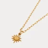 Label Kiki Sun necklace gold KSK771-GOLD