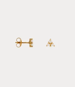 Label Kiki Triangle pearl gold KZ1101-GOLD
